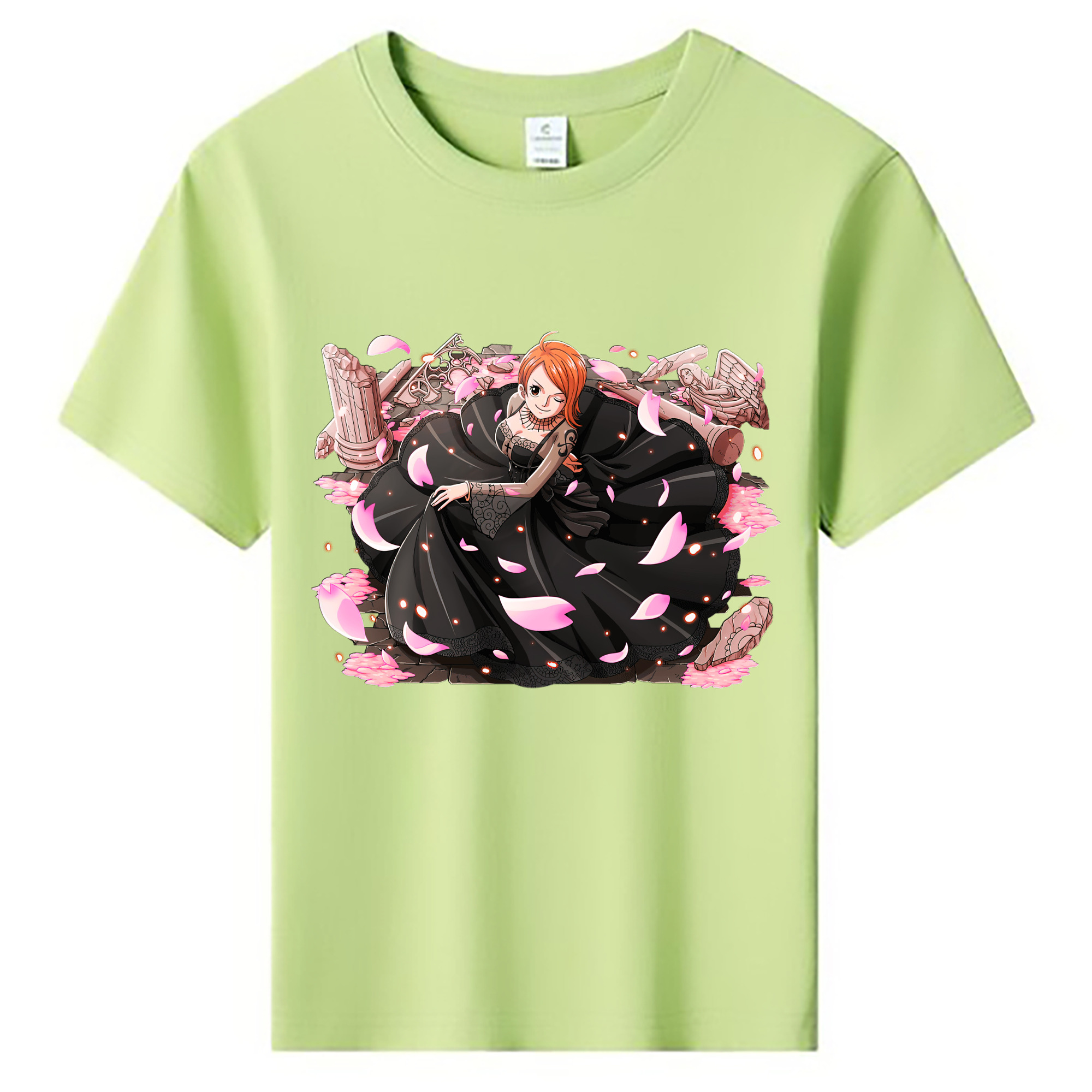 ワンピース ナミ ONE PIECE Nami 綿100％キッズTシャツ（フロントプリント）